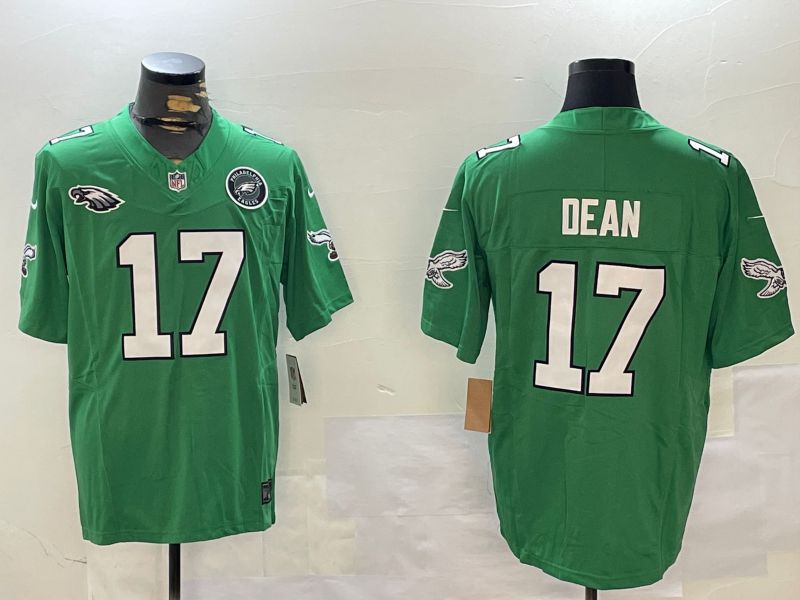 Men Philadelphia Eagles #17 Dean Green Throwback 2024 Nike Vapor Limited NFL Jersey style 3->philadelphia eagles->NFL Jersey